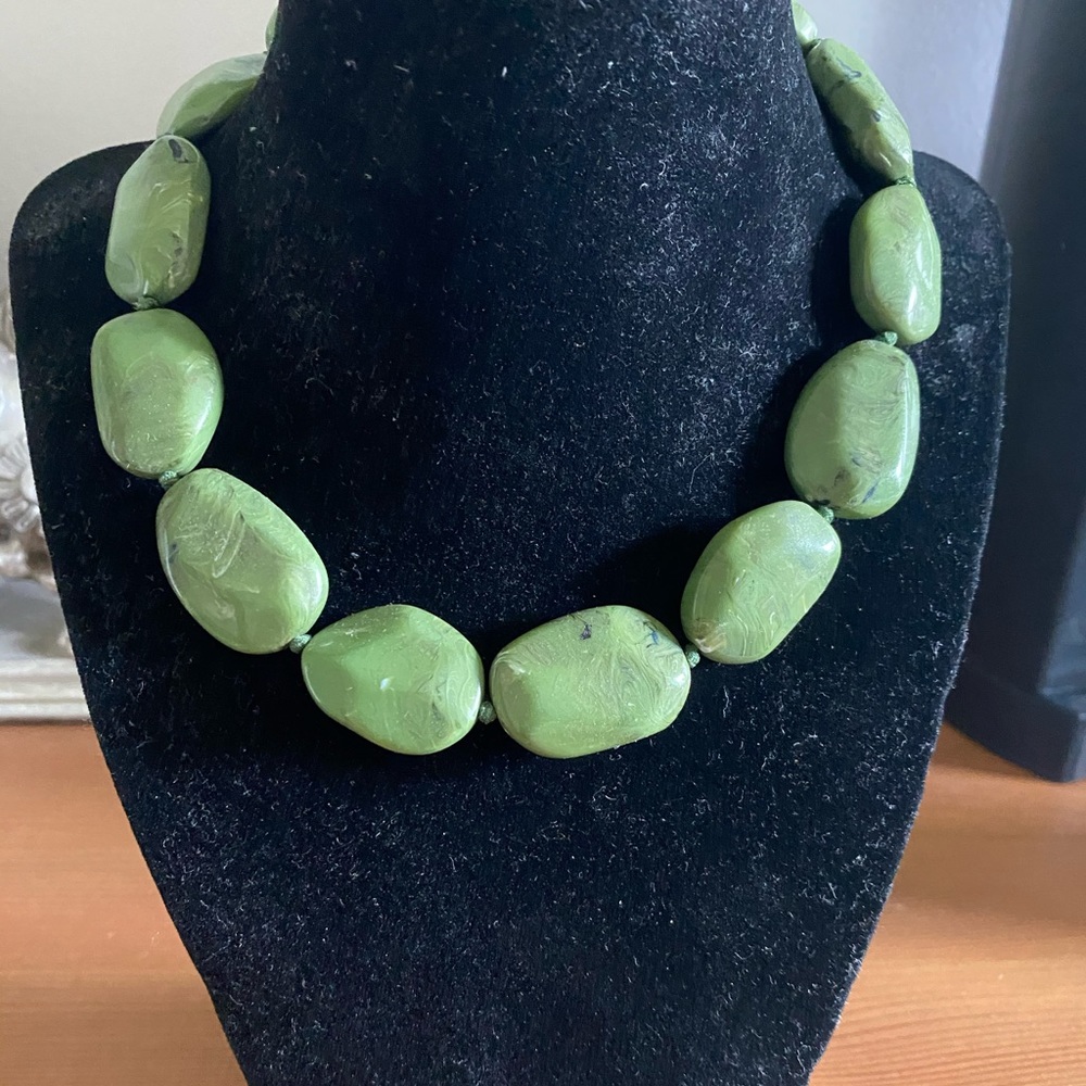 Green necklace